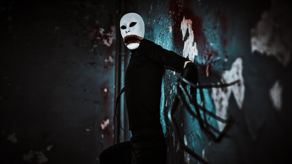 terrible faceless monster