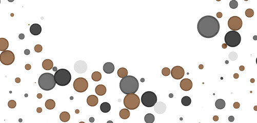 silver confetti explosion festive background