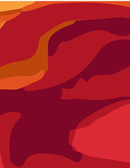 abstract background with untidy waves Illustration