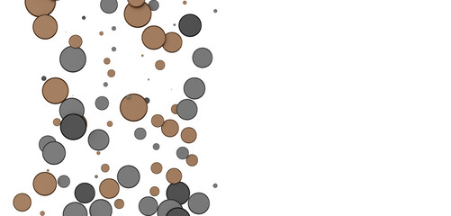  Multicolored confetti on white