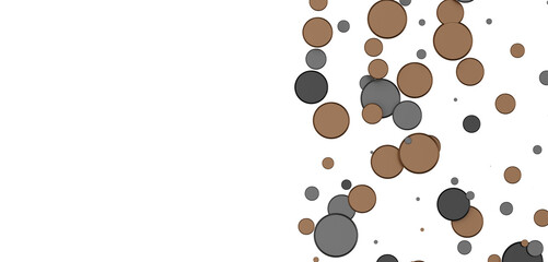 silver confetti explosion festive background