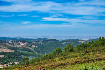 Naklejka premium gorgeous view of countryside