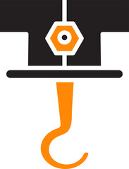 Hoist and Crane Hook Icon