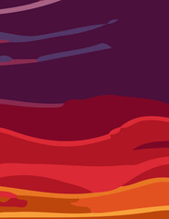 abstract background with untidy waves Illustration