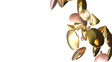  gold  Confetti's