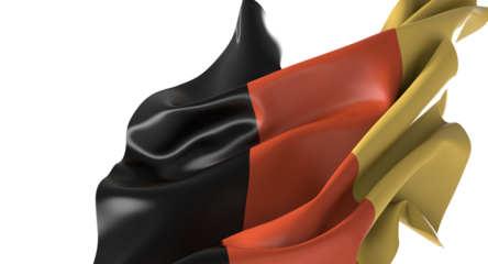 Black red and gold the colors of the German flag Germany Flag Colors