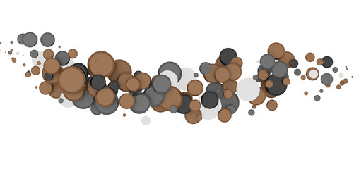  Sky confetti flying in the sky during Pride parade