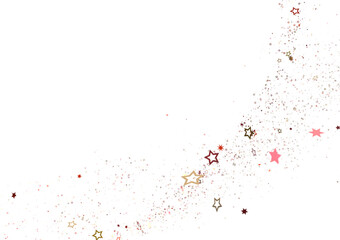 Golden Stardust Cascades in Mesmerizing 3D Rain Illustration