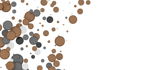 Obraz premium Confetti, paper triangle on the floor, fancy, colorful, celebration party