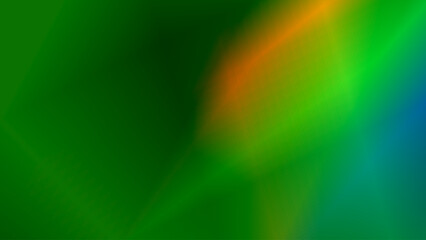 Abstract green background. 3D illustration, modern background illustration, fractal surface, light effect texture.