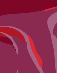 abstract background with untidy waves Illustration