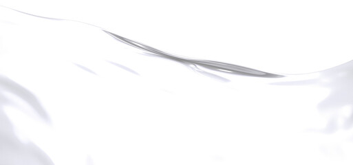 Abstract White Liquid Splash