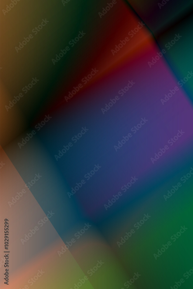 Poster blue gradient background with waves, movement and textured effect. for modern home decor, spring sum