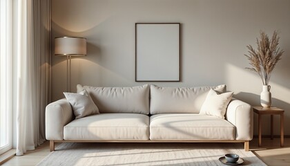 Modern Scandinavian Living Room Interior Design

