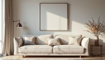 Modern Scandinavian Living Room Interior Design

