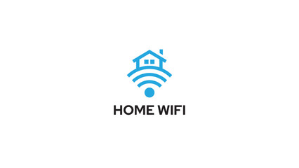 Home network, wifi, and technology installers vector logo design template.