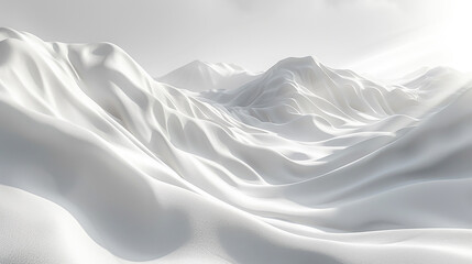 Fototapeta premium Crisp white canvas for a fresh, modern feel background design