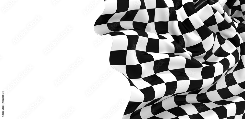 Poster auto sport grid flag background