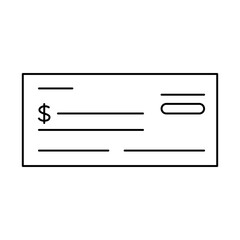 cheque icon