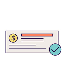 cheque icon