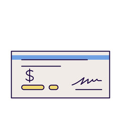 cheque icon