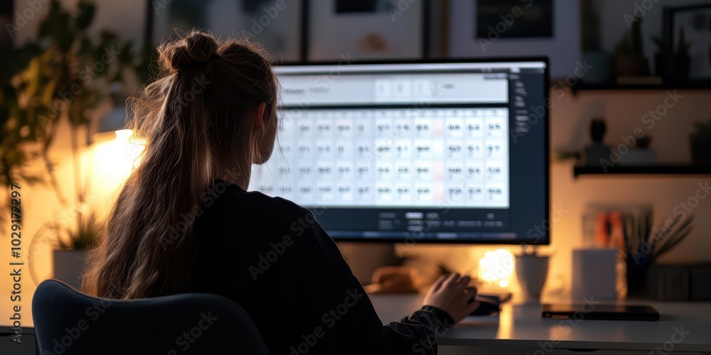 Poster efficient executive assistant appointment scheduling with digital tools for optimal time management