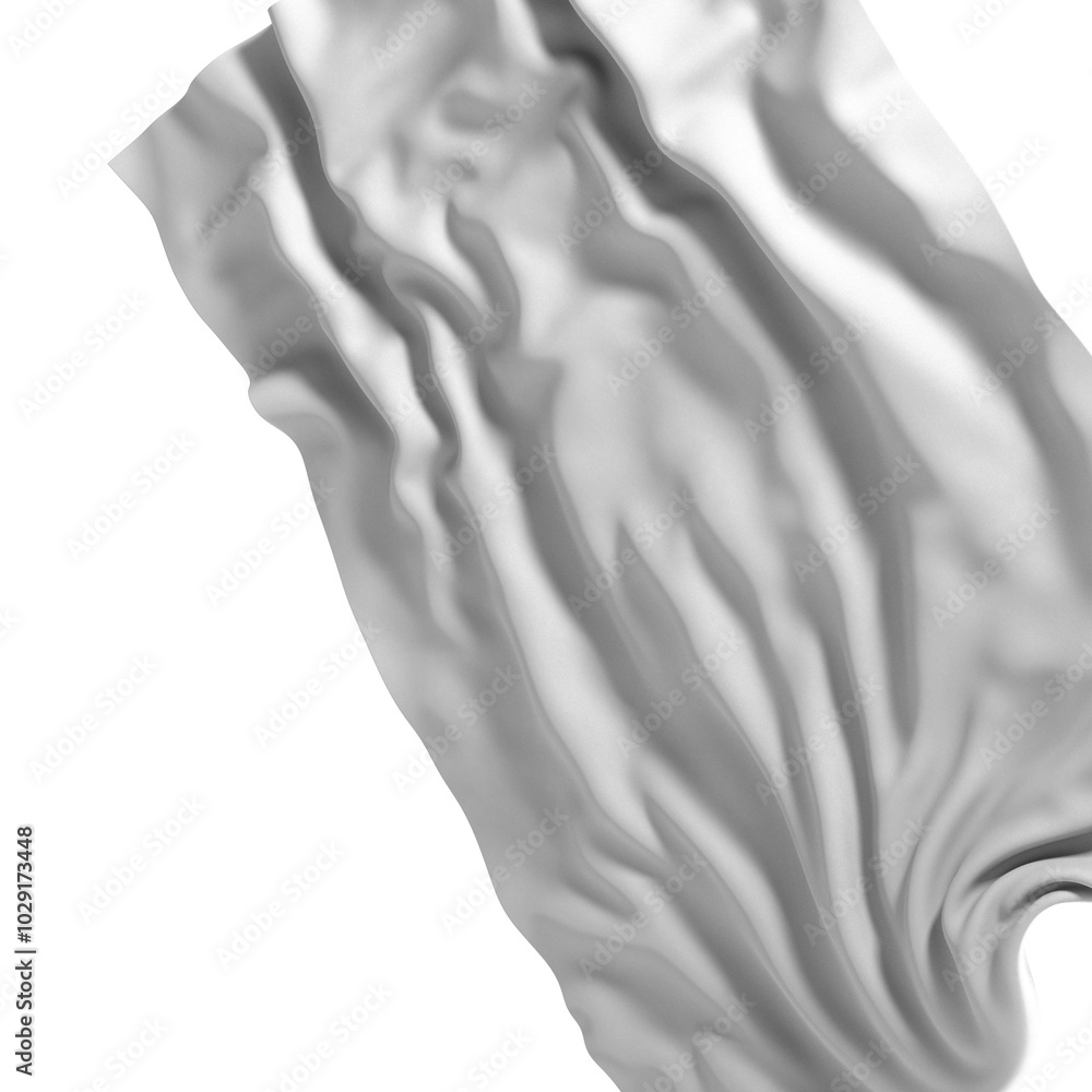 Poster abstract close-up of milk splashing, creating a wave-like white texture against a dark background