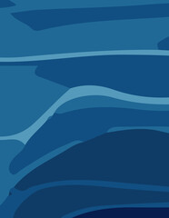 abstract background with untidy waves Illustration