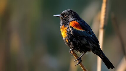 Fototapeta premium robin on a branch
