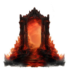 burning gate to hell