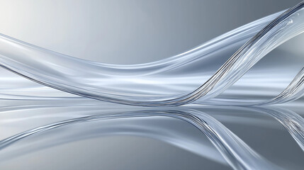 Obraz premium Abstract Textured and Fluid Glass-Like Surfaces in Modern Environments