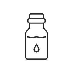 Herbal Liquid Medicine Icon - Homeopathy Icon