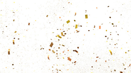 Golden Confetti Celebration