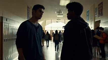 Bullying at school. Bullying by the strongest, fear and threats.