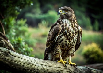 Stunning Bonelli's Eagle Portrait in Sierra Morena, Andalusia, Europe