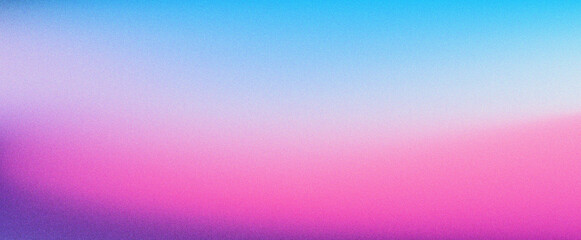 Obraz premium Blurred colored gradient grainy noise texture background for banner backdrop design, grainy noise grungy empty space, abstract glowing color wave backdrop