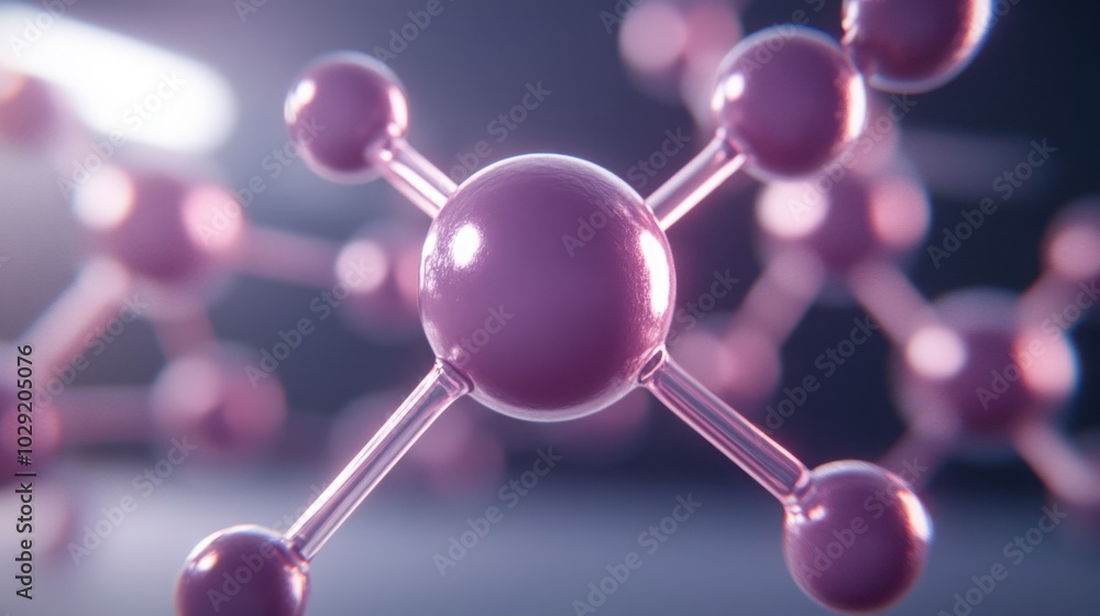 Poster visualization of combinatorial chemistry concepts
