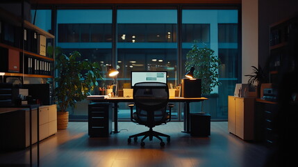 Elevating Workspaces with an Inspiring Modern Offices with a Natural Touch