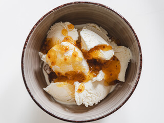 vanilla ice cream