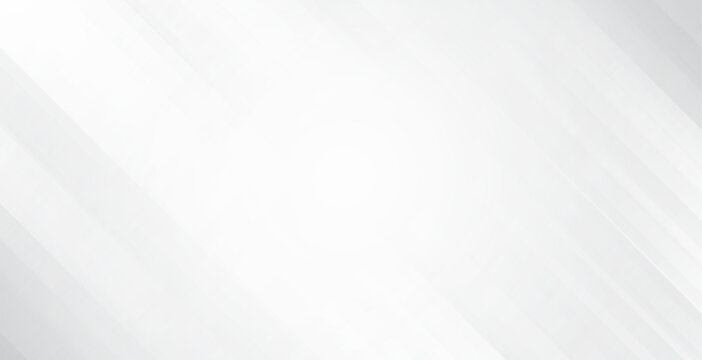 Diagonal grey gradient lines background. Abstract white and grey on light silver background. Silver stripes wallpaper. Design for poster, banner, flyer, brochure, presentation