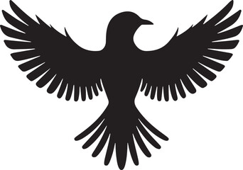 Flying birds silhouettes on white background. Vector illustration. isolated bird flying.
