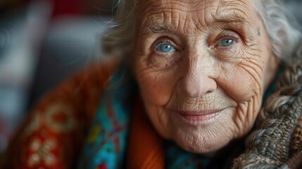 Realistic image of elderly seniors participating in a memory care workshop high-definition clarity