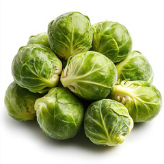 Brussel Sprouts Isolated