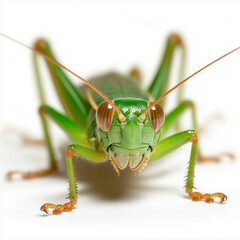 Fototapeta premium Katydid Isolated