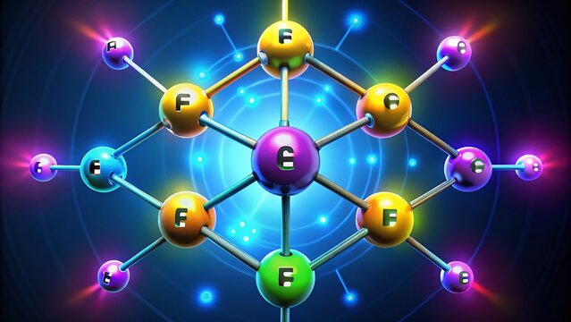 Carbon Tetrafluoride Lewis Structure Visual Representation for Educational Purposes