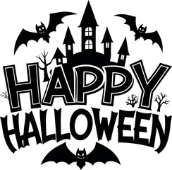 "Happy Halloween" is a festive greeting that captures the spooky spirit of Halloween, From haunted houses and bats to witches and ghosts, "Happy Halloween" that make the day exciting and memorable.