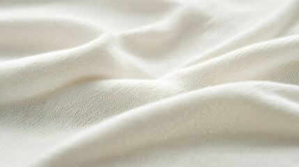 Fototapeta premium Luxurious Textures in Supima Cotton's Soft and Rich Fabric
