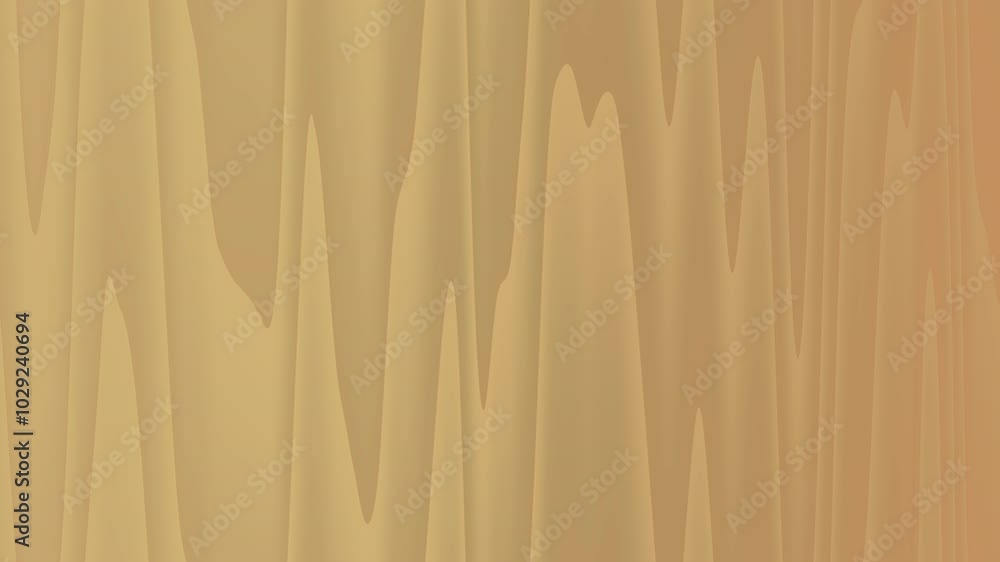 Poster light brown gradient with wave pattern animation background