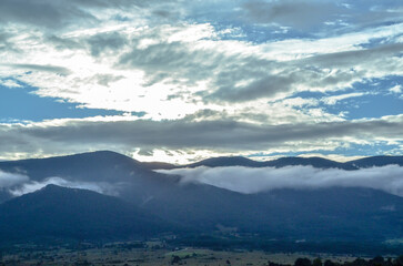 Beautiful view on mountain