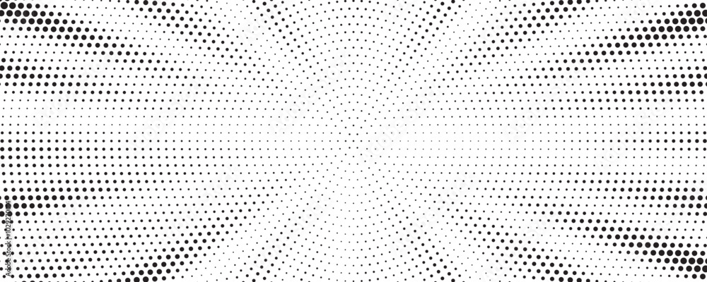 Aufkleber Halftone manga sun rays pattern. abstract halftone vector dots background. monochrome dots pattern. pop art, comic small dots. star rays halftone poster. shine, explosion. sunrise rays background.